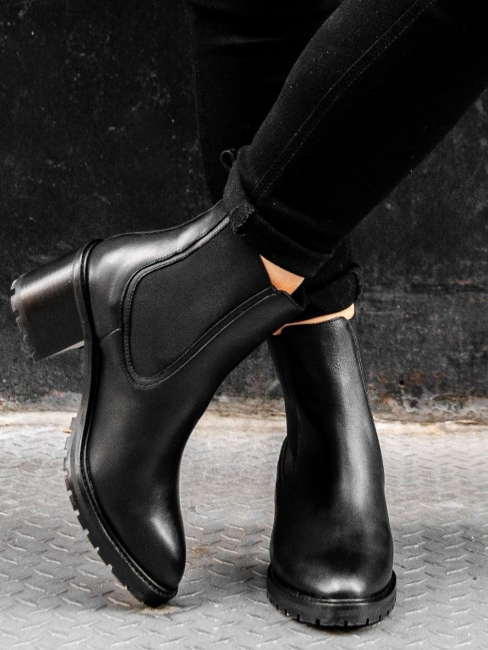 Thursday Boot Company Black Leather Knockout Boots